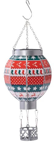 itrimaka Solar Hot Air Balloon - Hot Air Balloon Solar Lantern Lights | Decorations for Garden Table Patio Yard Pathway Walkway, Lanterns Decorative Outdoor