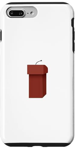 Carcasa para iPhone 7 Plus/8 Plus Atril de podio para altavoz