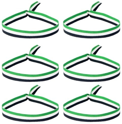GOS Best Supplies Pulsera Bandera Extremadura Hombre Mujer De Tela Ajustables 6 Pulseras Unisex