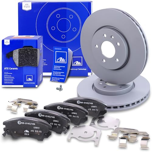 ATE Bremsenset Vorderachse inkl. Bremsscheiben vorne Ø 321 mm belüftet und