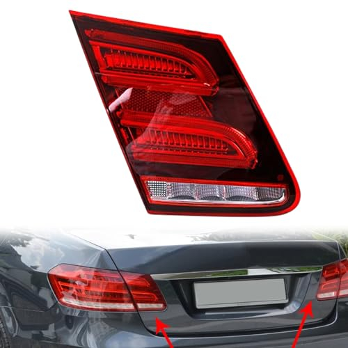 ALLDDSEA Rücklicht Rückleuchten für B-ENZ E Klasse W212 2014 2015, Auto Rücklicht Montage Bremslicht mit Blinker Links Rechts Ersatzteile 1 Stück,Left-Inside
