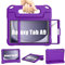 Samsung Galaxy Tab A9 Case Kids 8.7 inch 2023, TrendGate Lightweight Shockproof Samsung A9 Tablet Case Built-in Screen Protector and Handle Stand for Galaxy Tab A9 2023 & Tab A7 Lite 2021 8.7, Purple