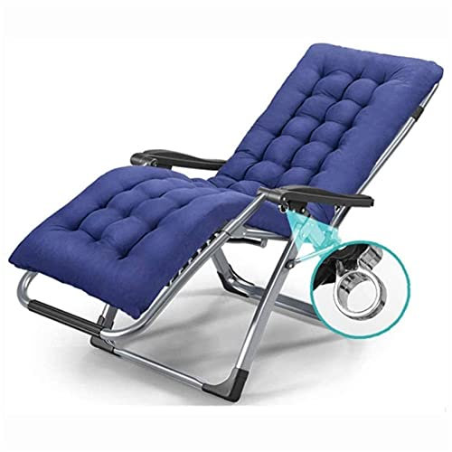 Generisch Zero Gravity Lounge Chair, Camping Lounge Chair, Garten Lounge Chairs, Klappsessel, individueller Lunch Chair, einfacher tragbarer Stuhl für Erwachsene (Farbe