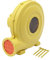 chennnls Souffleur d'air électrique, 220 V, pompe à air, château gonflable, ventilateur turbo, ventilateur portable, avec poignée et piquet de terre, pour jouets gonflables, 680 m³/h