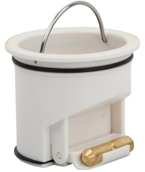 Sifone Doccia Tubo Sommergibile Con Guarnizione, Piletta Doccia, Piletta Doccia a Pavimento, Chiusino Sifonato, Bianco Piletta Piatto Doccia, Diametro 610 mm