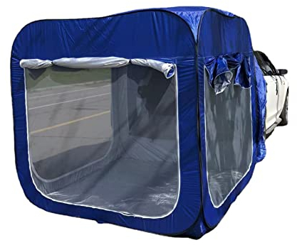 SUV-Zelte für Camping, Pop-Up-Auto-Heckzelt, Mehrzweck-LKW-Zelt, Campingzelt, mit Fahrzeug verbunden, universelle Passform, Auto-Zelte für Camper