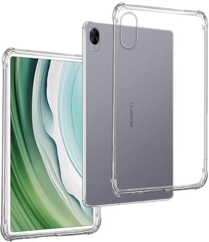 REY Funda Anti-Shock Gel Transparente para Huawei MATEPAD 11,5S 2024 11,5, Ultra Fina 0,33mm, Esquinas Reforzadas, Silicona TPU de Alta Resistencia y Flexibilidad