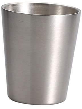 PAMINGONO Copa De Chupas De Acero Inoxidable De 250 Ml Copa De Acero Inoxidable Para El Restaurante De Bares Caseros
