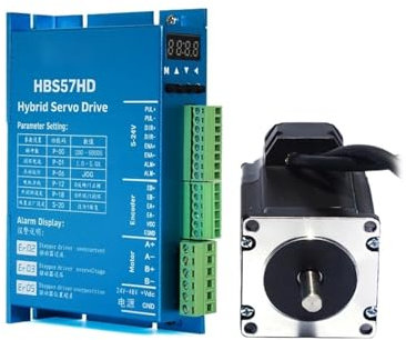 Nema 23 Stepper Motor Driver 2.2NM Servo Stepper Motor 57HSE2.2N+HBS57HD Hybrid Closed-Loop Step drive/DL57(2.2NM Set-2)