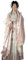 AIHERQG Ensemble chemise à manches longues imprimée Hanfu chinois for femme, robe de carnaval féerique cosplay(Pink,XL)