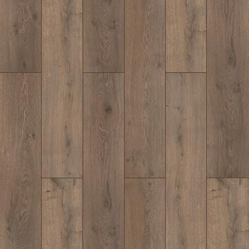 IMPERIAL STUDIOS Elite XL Nairobi Wood Effect Laminate Flooring – 12mm Thick, Class 33 HDF Core, Waterproof, Heavy-Duty, Click Fit (UNICLIC), 1202 x 195mm Planks, 1.87m² Coverage, 2 Colors Available