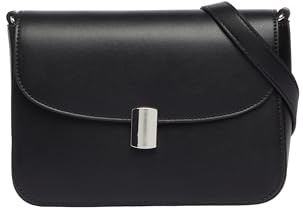 s.Oliver City-Bag in Leder-Optik mit abnehmbarem Schultergurt