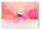 Water Pink Microsoft Surface Laptop Skin Cut logo Surface Book 2 Top Stickers (Surface Book 2-13.5”)