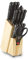 ECHTWERK Küchenmesser Basic Set di coltelli da Cucina, 14 Pezzi, Lama in Acciaio, Manico Nero