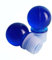 BrandPrint Tappo a Sfera in plastica con Stelo alettato Confezione da 10 Tappi (Blu)