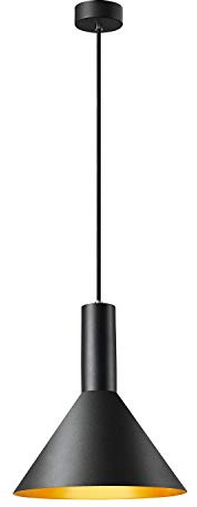 PHELIA 275 E27 PD schwarz/gold
