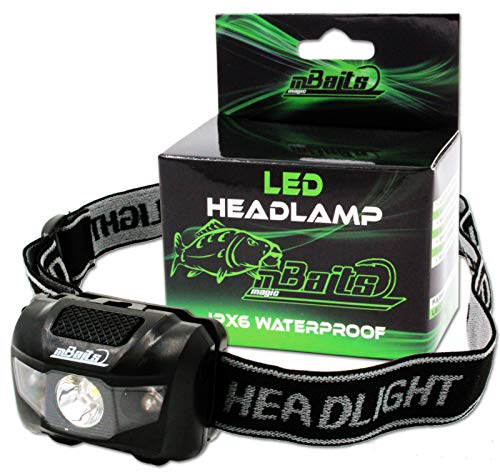 Magic Baits LED Headlamp Multicolor Stirnlampe Kopflampe Angellampe