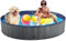 Bamda Pataugeoire pour chien - Planche en polypropylène de 6 mm et fond épais pliable - Piscine plus durable pour chiens (80 x 20 cm)