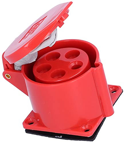 Prise de courant industrielle triphasée, prise de courant industrielle étanche IP44 connecteur industriel pour stationner pour centrale électrique