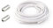 Polly Online Elastic No Tie Shoelaces with Metal Buckes One Size Fits All Adult and Kids Shoes (White)