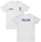 England Football T-Shirt World Cup 2022 Family Matching T Shirt Tee #WC White XL
