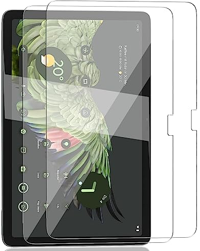 AnnhanT Schutzfolie für Google Pixel Tablet Panzer Schutz Glas 2 Stück - 9H Displayschutz/Kratzfest. Panzerfolie für Google Pixel Tablet
