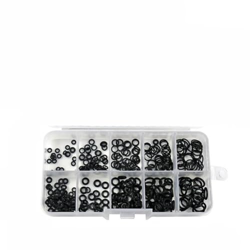 Rubber O Ring Set Gaskets Seal Nitrile Rubber Bands High Pressure O-Rings Repair Kit Sealing Elastic Band O Rubber Rings Set-225 PCS