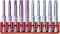 PB Swiss Tools BitBlock mit 10 langlebigen Torx Innensechskant Bits PB E6.704 | 100% Swiss Made | Handliches Bit Set für Standard-Anwendungen in Industrie und Handwerk
