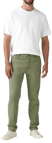 Levi's XX Chino Standard II Pantalon Homme, Deep Lichen Green, 34W / 32L