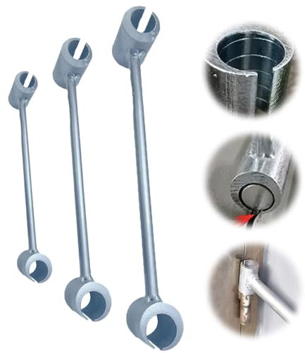 Door Hinge Adjustment Tool, 2024 Upgrade Hinges Gap Adjusting Wrench,Premium Hinge Doctor for Round Bolt Standard Gauge Heavy Duty Door Hinge Adjustment Tool (Small)