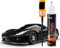 BESCH Pintura para Retocar Arañazos Coche - Lápiz Reparador para Desconchones de Piedra y Arañazos del Coches 12ml (Negro)