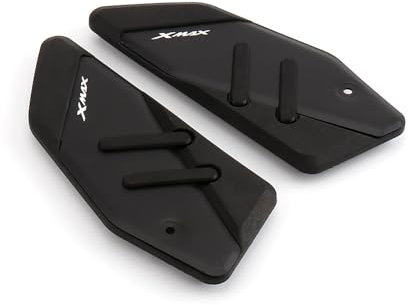 HRTLSS Repose Pieds Passager Moto Accessoires De Moto Repose-Pieds Repose-Pieds Marchepieds pour Ya&MAHA X-Max 125 250 300 2017-2023 Xmax 400 X-MAX250