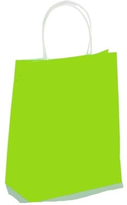 10/30/50Party Geschenktasche Recycelbare Kraft Papier Einkaufstasche Weihnachten Hochzeit Candy Geschenk Tasche Lieferung Verpackung Handtasche (Gras Grün, 15x21cmx30pcs)