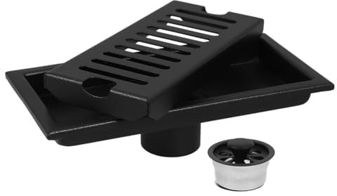 DIYEAH Duschrinnen Abflussfilter Für Badezimmer Dusche Haarstopper Lineare Duschrinnen Bodenablauf Haarabflussfänger Für Dusche Badezimmerablauf