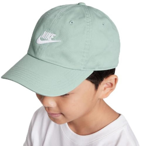 Nike Kinder K Nk Club Cap Us Cb FUT WSH Baseballkappe, Steam/White, One Size