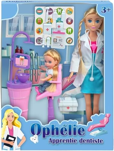 Modepuppe Ophélie Zahnärztin