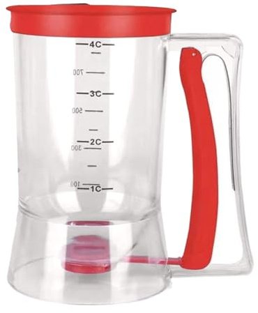 Pfannkuchenteigspender – Flasche für Muffin-Teig, Cupcake-Ausgießer | Antihaft-Kompressionsbehälter