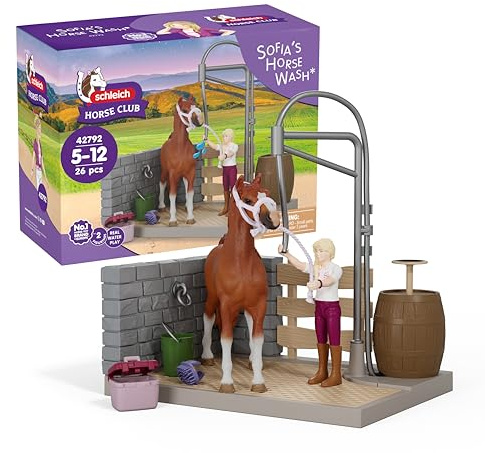 schleich Horse Club | Lavadero de Caballos de Sofia 42792 | 26 Piezas