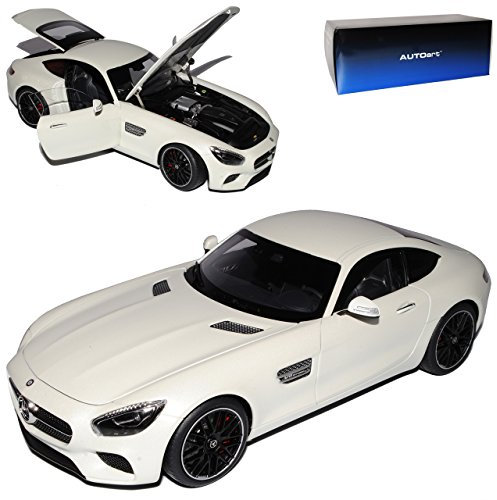 AUTOart Mercedes-Benz AMG GT S Designo Diamant Weiss 2015 76311 1/18 Modell Auto