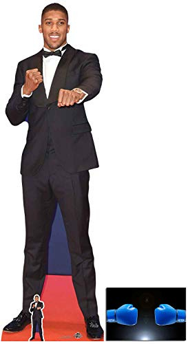 A Joshua Boxer Lifesize and Mini Cardboard Cutout Fan Pack 191cm x 58cm, Includes 8x10 Star Photo