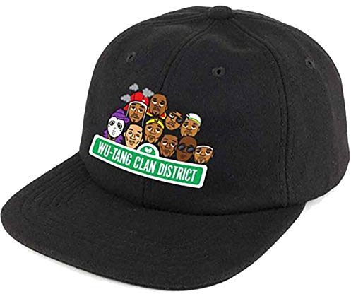 Wu-Tang Clan Baseballcap District schwarz