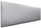 DHOME Cabecero de Polipiel o Tela AQUALINE Liso cabeceros Cabezal tapizado Cama Lujo (Polipiel Plata, 145cm (Camas 120/135/140))