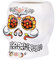 1 x Cocktail-Tasse, hawaiianischer Tiki-Becher, Keramik, Wein, Bier, Cocktailglas, kreative Bar, Party, lustiger Kaffeebecher für Zuhause, Büro, Geschenk (Totenkopf).