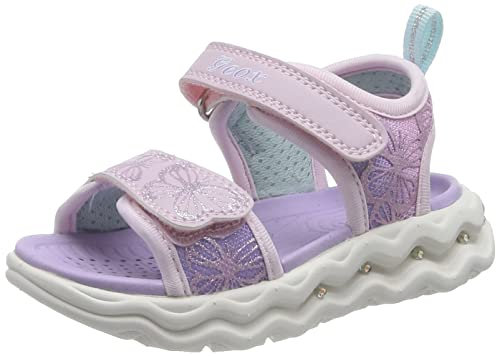 Geox J Sandal Phyper Girl, Rosa Lilla, 31 EU