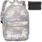 Bench Rucksack Damen klein small Daypack Handtasche Damenrucksack Freizeitrucksack Mädchen backpack 64158 +e (Camo Grau 2820)