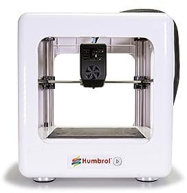 Humbrol AG9172 Creator 3D Mini Printer - Small 3d Printer Kit for Kids, Beginners and Home Use - Enclosed Machine with Accessories and Tools, White, 22 depth x 22.7 width x 23.2 Height