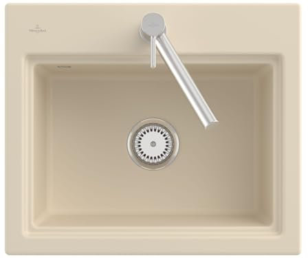 Villeroy & Boch Subway Style 60 S Ivory - 336A 01 FU Keramikspüle Handbetätigung