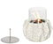 Outsunny Tischkamin, Windlichtes Bio-Tischfeuer, Tragbare Tisch Feuerschale mit Brennkammern, Tisch-Feuerstelle für Indoor und Outdoor, MgO, Grau
