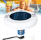 Ionizador solar para piscina, 27 x 26 x 21 pulgadas, ionizador solar para piscina, ionizador de cobre y plata, purificador de agua de seguridad