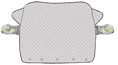 Parasol para Coche Parabrisas Interior Cubierta de nieve para coche Extra grande, parasol para parabrisas delantero, Protector de nieve grueso, cubierta de abrigo para coche, Protector de parabrisas d